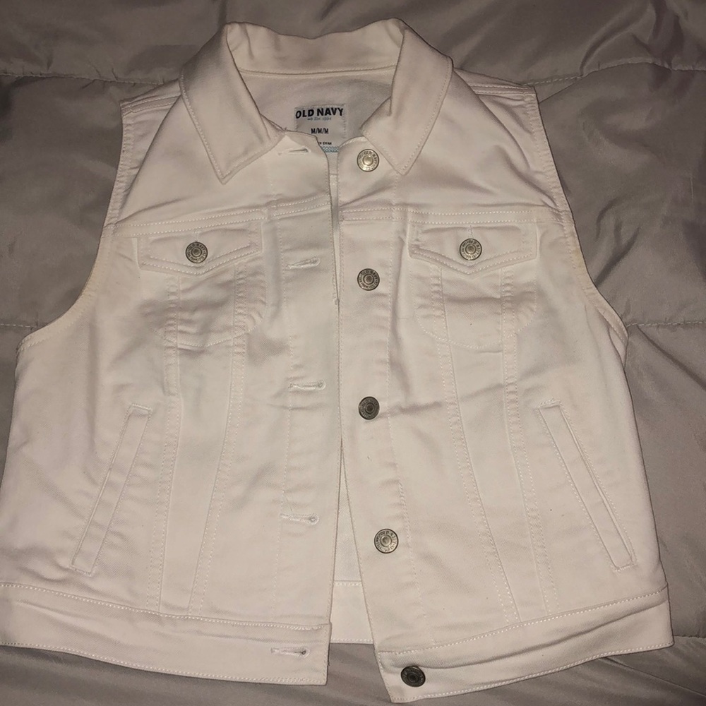 denim vest